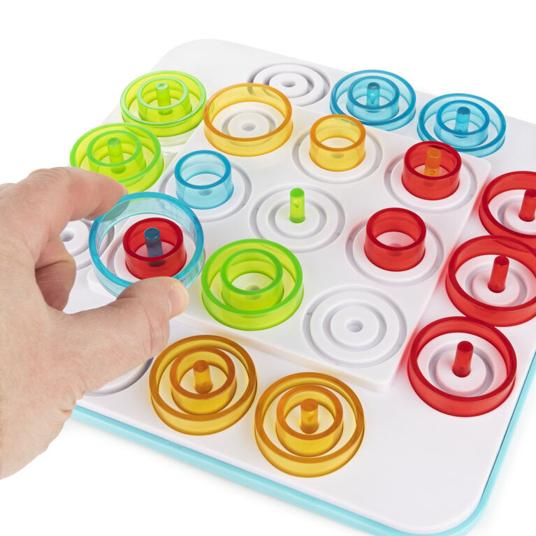 Otrio Strategy-Based Board Game by Marbles Brain Store