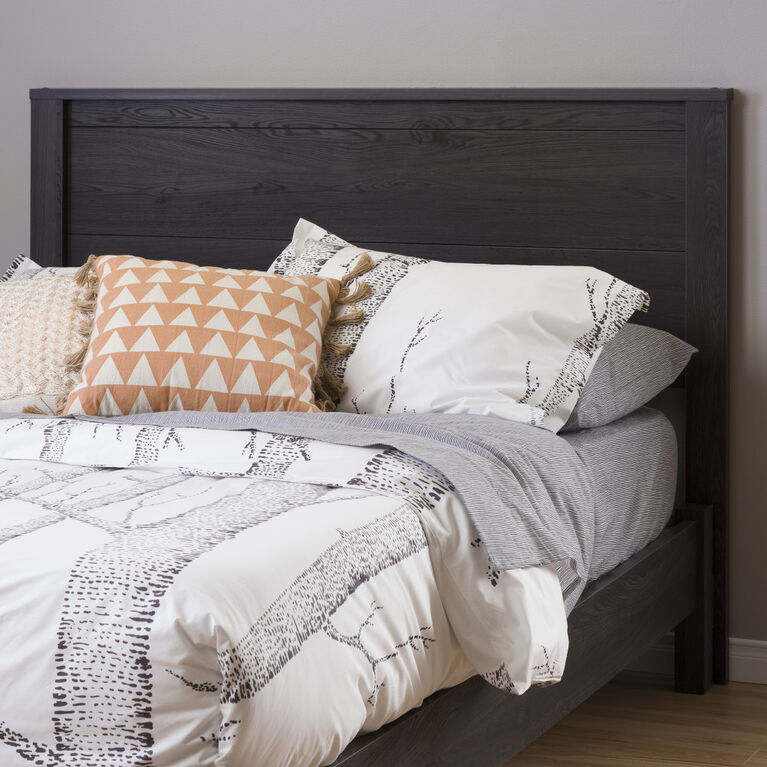 Fynn Tête de lit Double Chêne gris