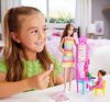 Barbie Teacher Doll with Brunette Fashion Doll, 1 Toddler Doll, & Teaching Accessories