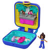 Polly Pocket Coffret Shani à la Plage avec Mini-Poupée Shani et Accessoires