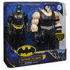 Batman, Coffret de 2 figurines articulée Batman contre Bane de 30 cm - Notre exclusivité