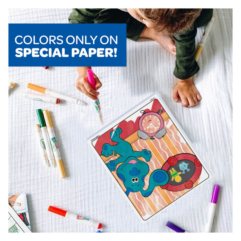 Crayola Color Wonder Mess-Free Colouring Pages & Mini Markers, Blue's Clues & You