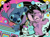 Children's Puzzle Disney Stitch - 12 + 16 + 20 + 24 Pieces Puzzle