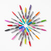Marqueurs permanents Sharpie Glam Pop, pointe fine, couleurs assorties, 5 unités
