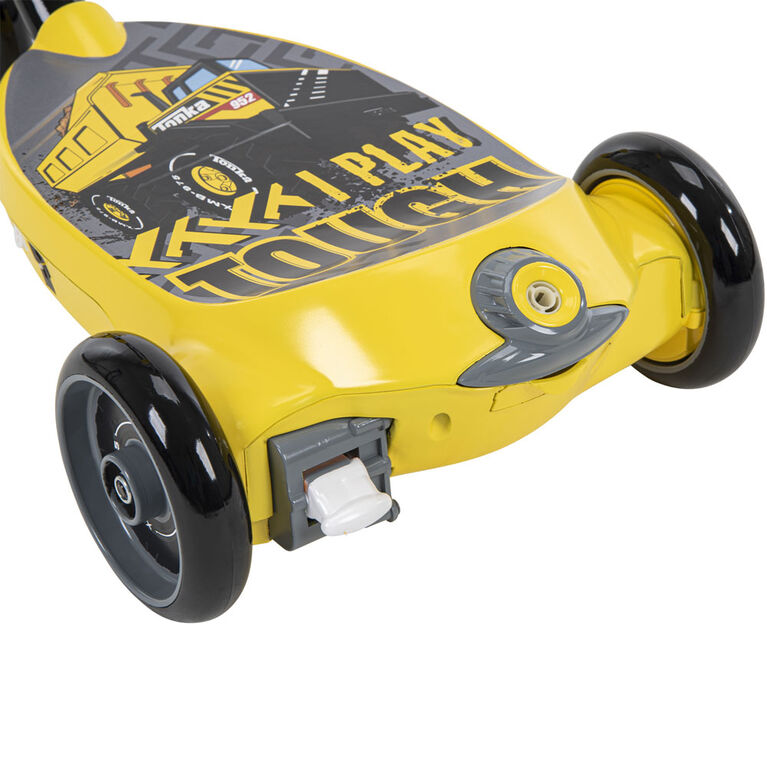 Tonka Bubble Scooter Kids' Battery Ride-On, Yellow, 6V