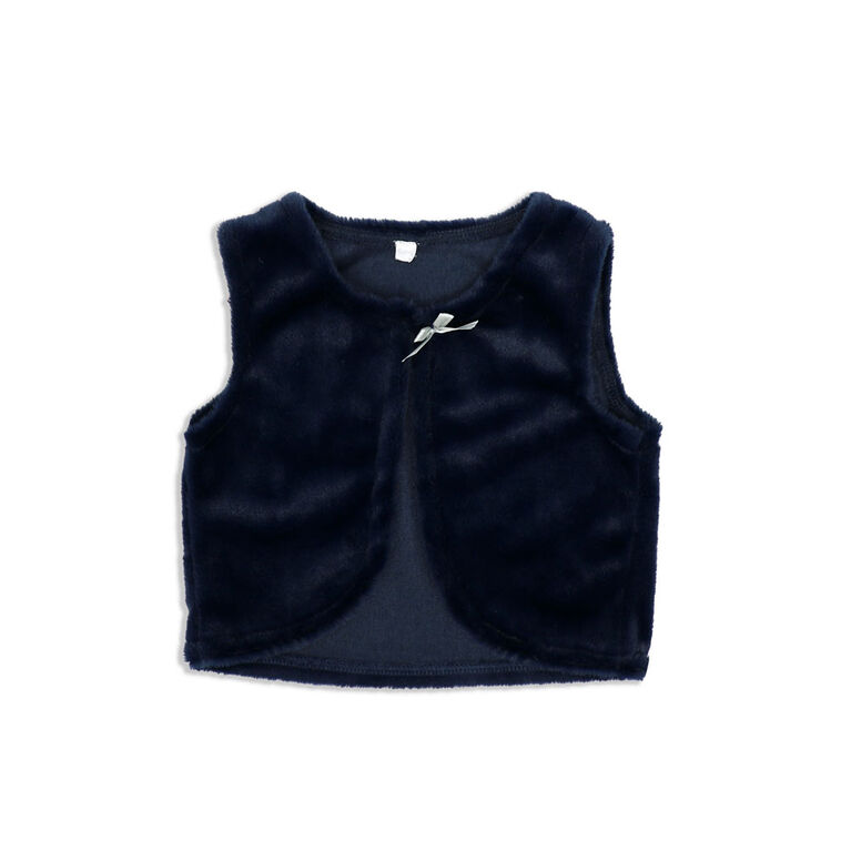Lily & Jack 3 Pièce Fourrure Gilet set-licorne 6-12m