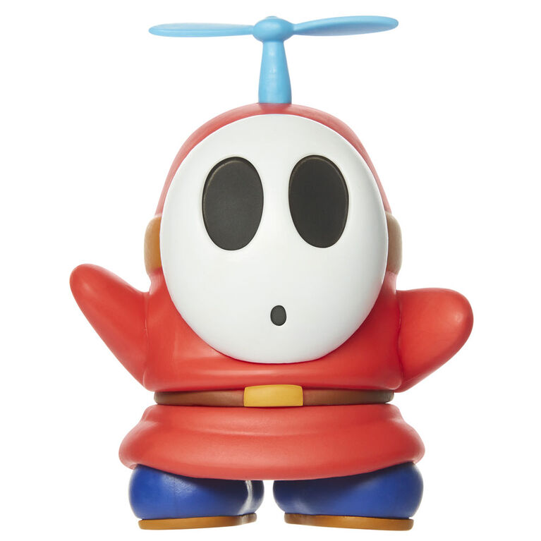 Nintendo 4" Figure: Red Shy Guy with Propeller