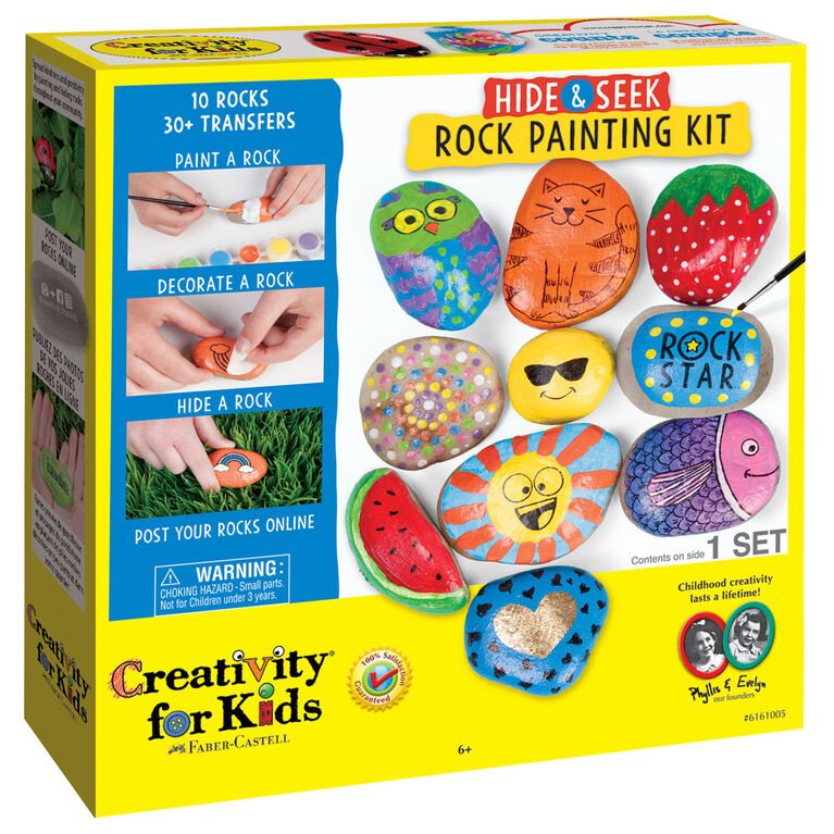Hide And Seek Rock Painting Kit
