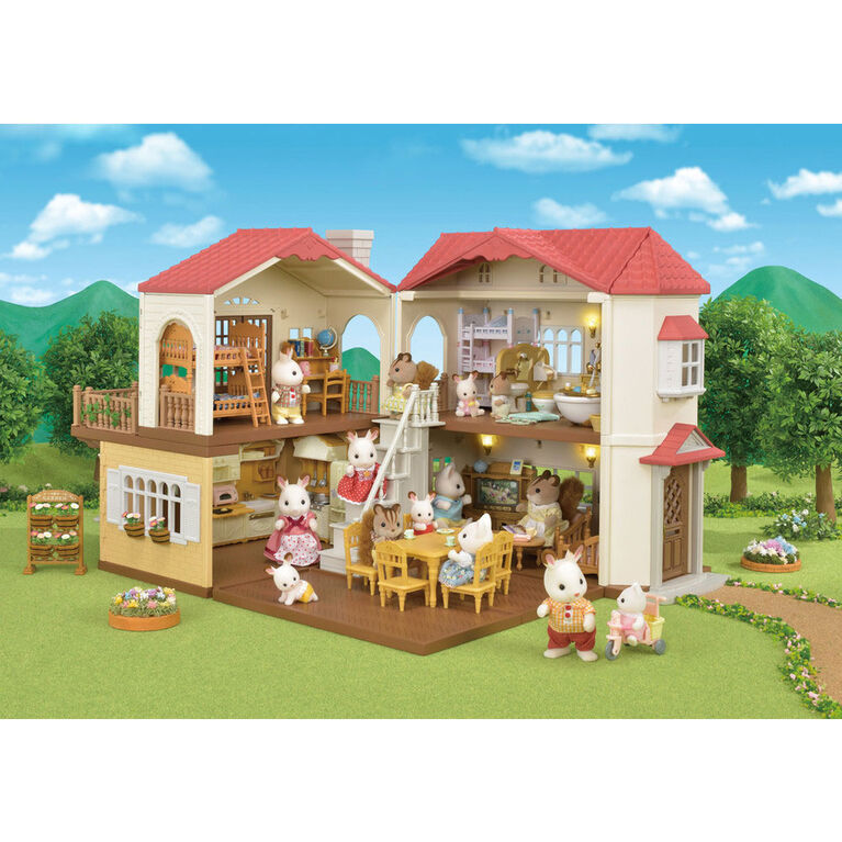 Calico Critters - Red Roof Country Home Gift Set