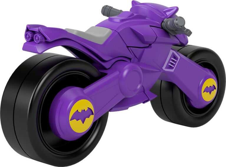 Fisher-Price - DC Batwheels- Métal - 1:55 - Bibi la Moto de Batgirl