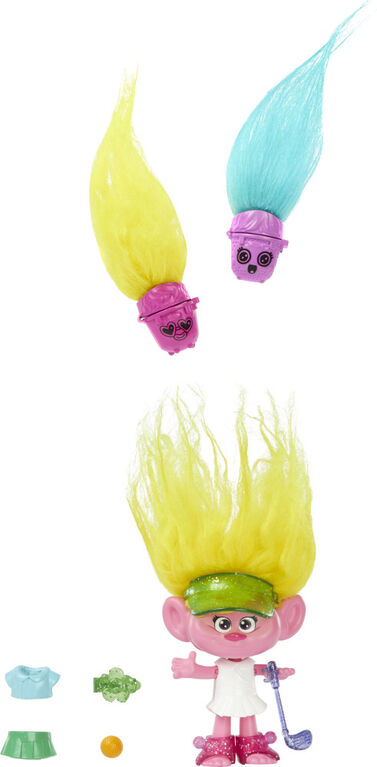 DreamWorks Trolls Band Together - Petite poupée - Hair Pops- Viva