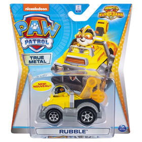 &nbsp;PAW Patrol, True Metal Mighty Rubble Super PAWs Collectible Die-Cast Vehicle, Mighty Series 1:55 Scale&nbsp;