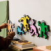 LEGO Art Keith Haring - Figures Dansantes, Décoration de Salon et Ensemble de Construction pour Adultes 31216