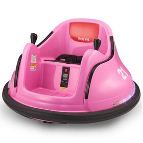 Voltz Toys Round Bumper 360 Rotation with Remote, Pink