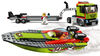 LEGO City Great Vehicles Le transport du bateau de course 60254 (238 pièces)