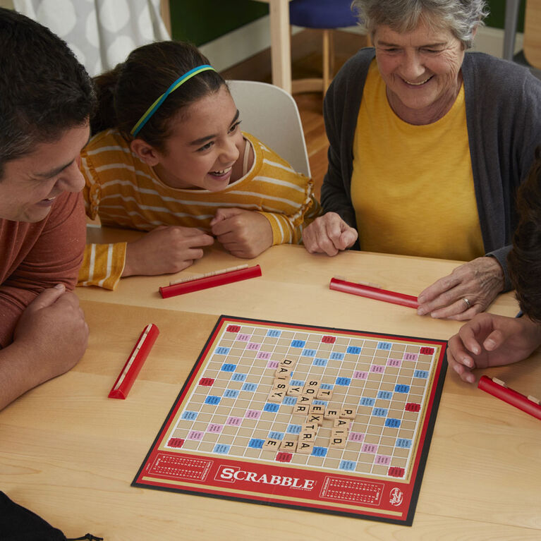 Scrabble version francais, 1 unité – Hasbro : Cadeaux pour tout petits