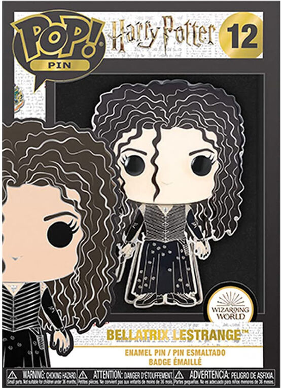 Badge émaillé Bellatrix Lestrange par Funko Pop! Harry Potter