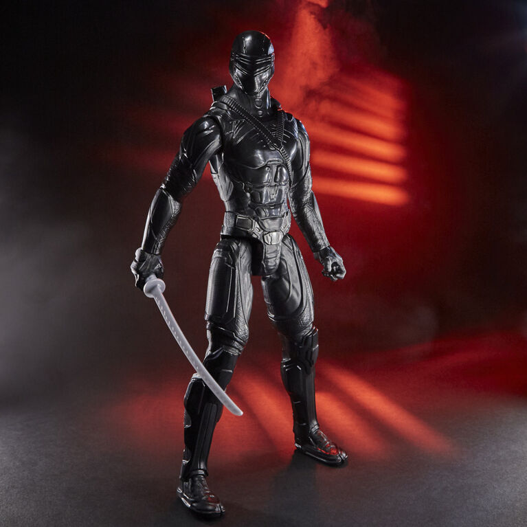 Snake Eyes: G.I. Joe Origins Snake Eyes Collectible 12-Inch Scale Action Figure with Ninja Sword Accessory