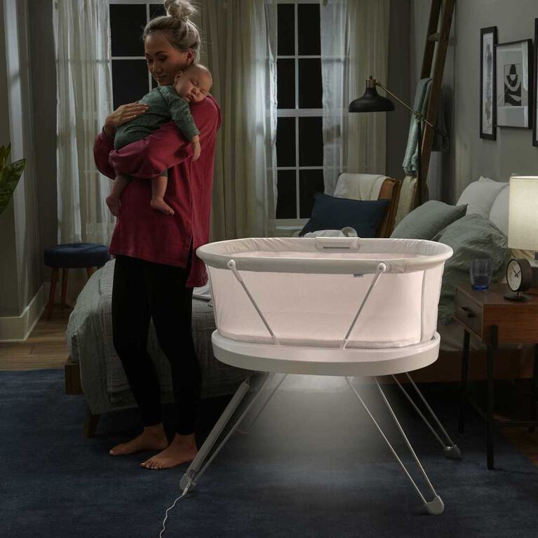 Fisher-Price Luminate Bassinet - Customizable Bedside Baby Crib