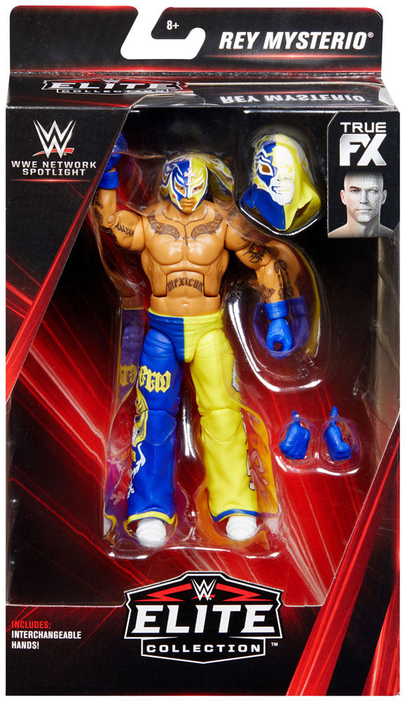 Rey mysterio elite hotsell figure