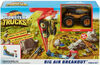 Hot Wheels - Monster Trucks - Coffret de jeu Évasion aérienne - Notre Exclusivité