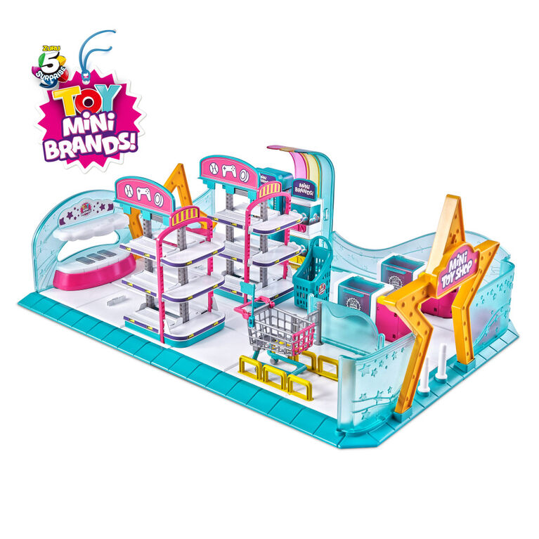 Jeu de Mini Magasin jouet pour Mini-Marques jouets 5 Surprise par ZURU
