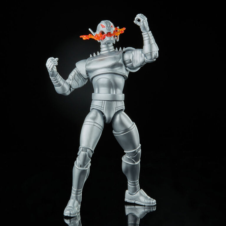 Hasbro Marvel Legends Series, figurine Ultron avec 5 accessoires et pièce Build-a-Figure