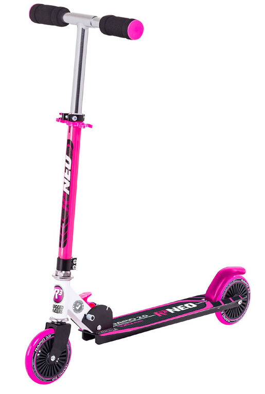 Trottinette Rugged Racer R3 Neo à 2 roues - Rose - Édition anglaise