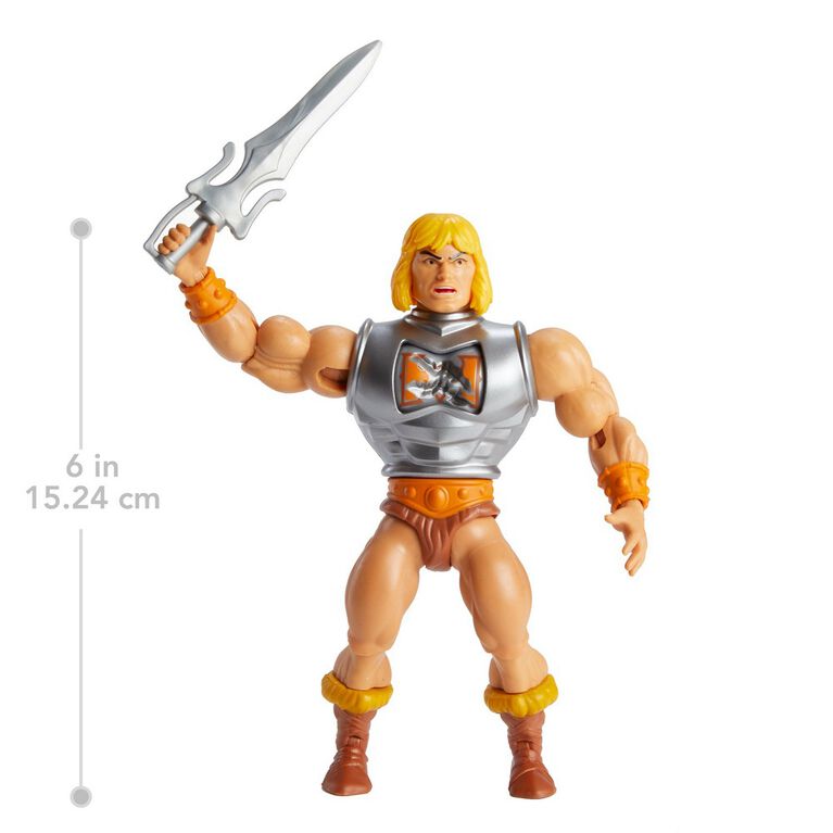 Masters of the Universe Origins Battle Armor He-Man Action Figure