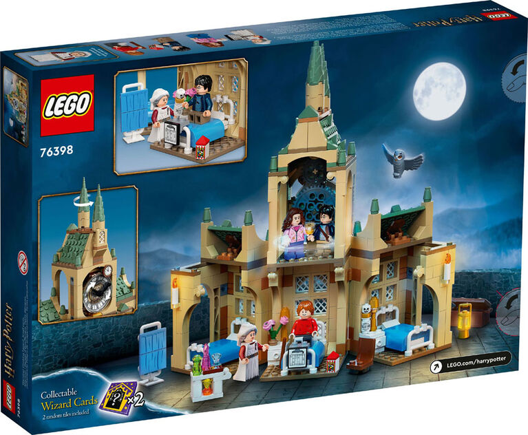 LEGO Harry Potter L'infirmerie de Poudlard 76398 Ensemble de construction (510 pièces)