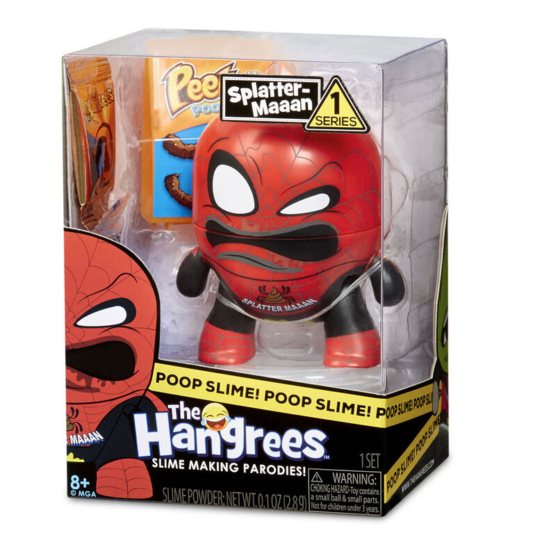 The Hangrees: Splatter-Maaan Collectible Parody Figure with Slime
