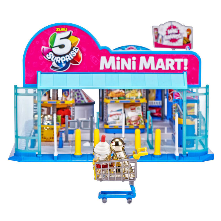 5 Surprise Mini Brands Electronic Mini Mart with 4 Mystery Mini Brands Playset Toys R Us Canada