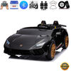 KidsVip 24V Lamborghini Huracan avec RC - Noir