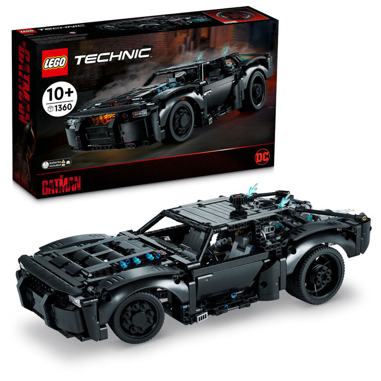 LEGO Technic THE BATMAN - BATMOBILE 42127 Model Building Kit (1,360 Pieces)