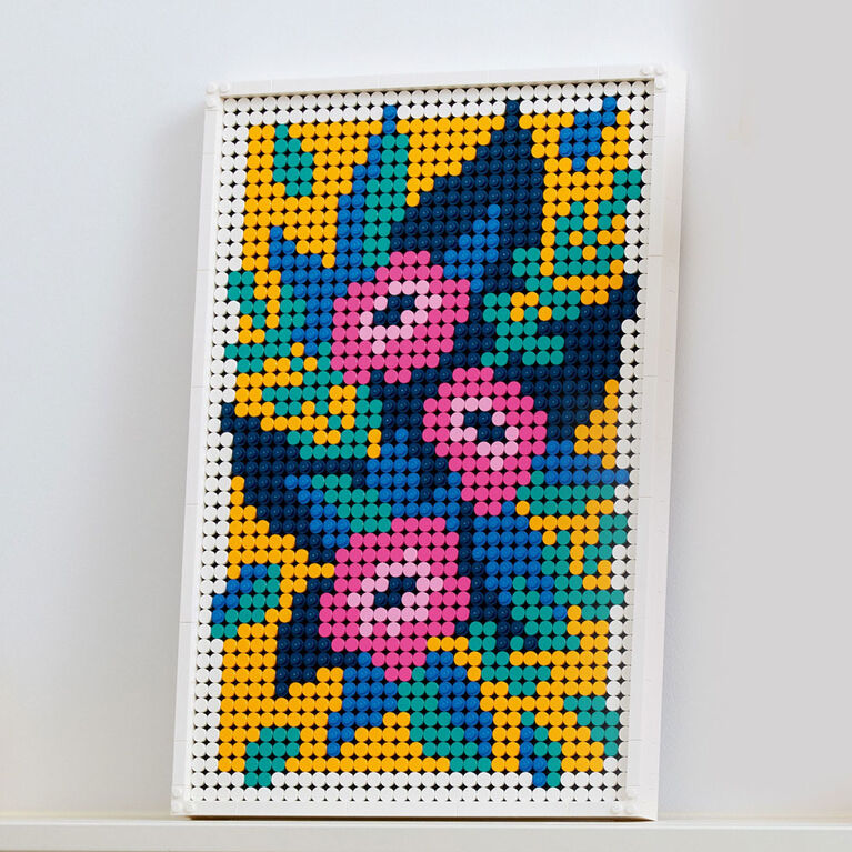 LEGO Art Floral Art 31207 Building Kit (2,870 Pieces)