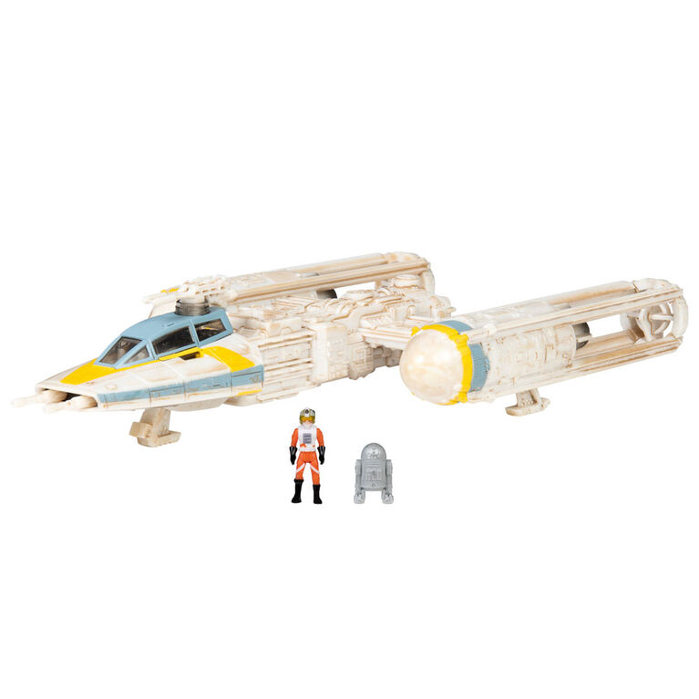 Star Wars 5" Vehicle & Figure Assortment -  Y-Wing with Jon Vander & R2-BHD
