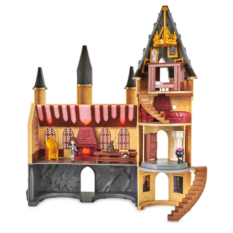 Wizarding World Harry Potter, Magical Minis Hogwarts Castle with Exclusive Hermione Doll