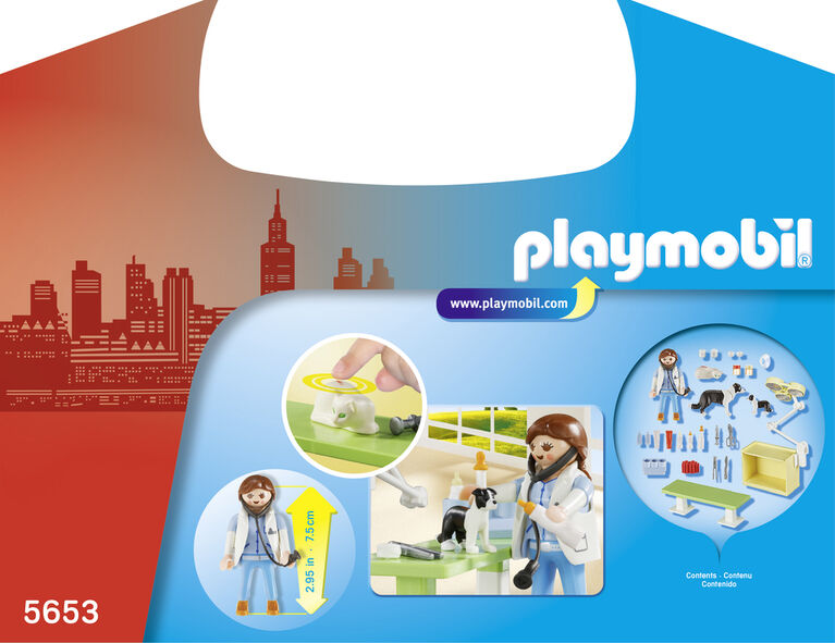 Playmobil - Vet Visit Carry Case