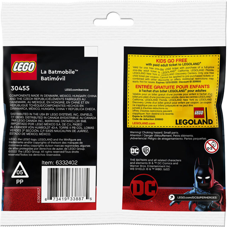 LEGO Super Heroes La Batmobile 30455