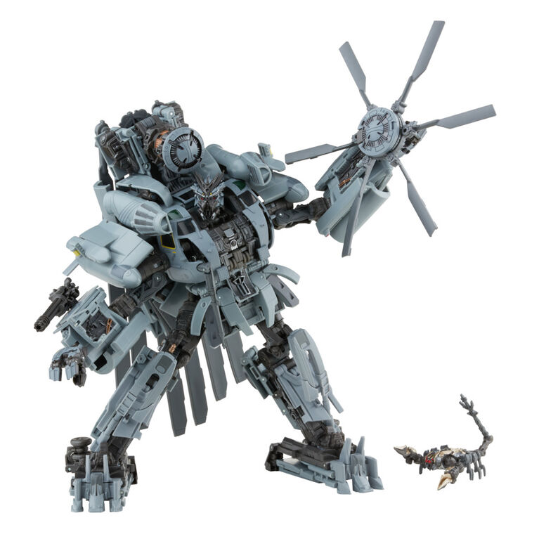 Transformers Movie Masterpiece MPM-13 Decepticon Blackout and Scorponok Collector Figure from Transformers Movie, 11.5-inch - R Exclusive
