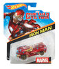 Hot Wheels Marvel Character Car - Iron Man