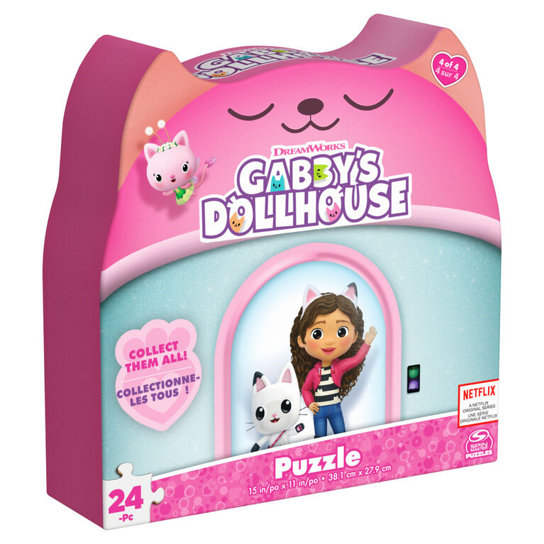 Gabby's Dollhouse, 24-Piece Jigsaw Puzzle Sunny Day DreamWorks Netflix Gabby's Dollhouse Toys 1 of 4 Kids Puzzles