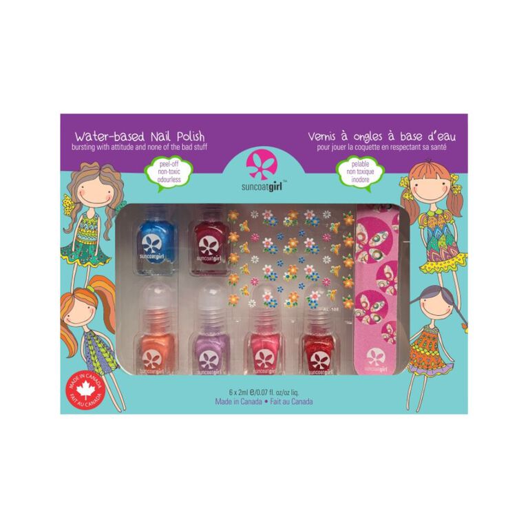 Suncoat Girl - Mini Mani: 6 Mini Nail Polish Kits