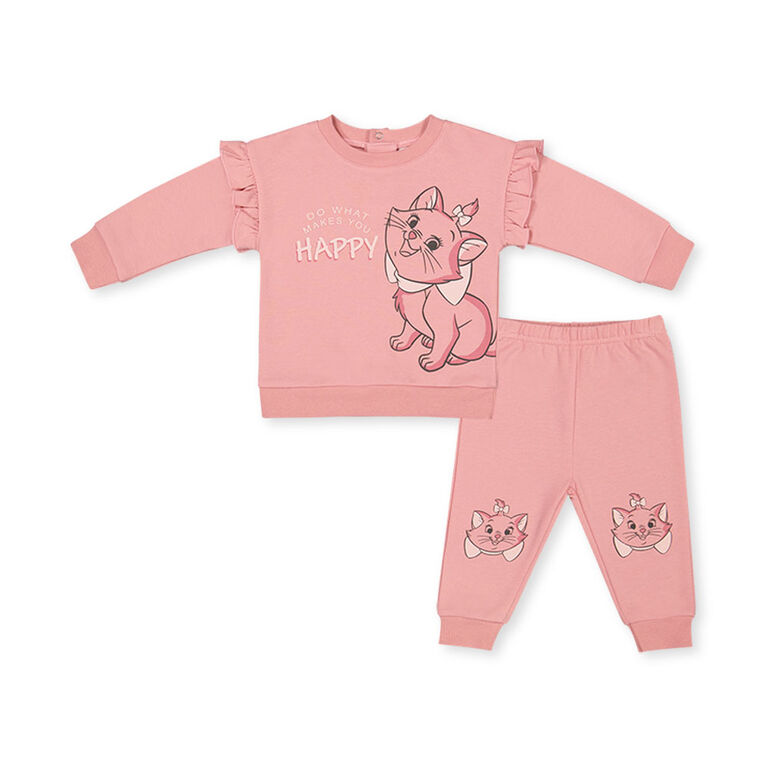 Marie Jogger Set Pink 9/12M