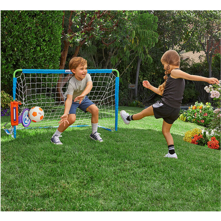 Jeu de sport de soccer/football aquatique 2 en 1 Little Tikes avec filet, ballon et pompe