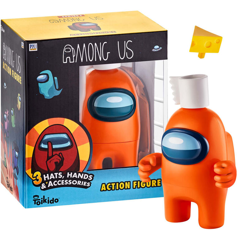 Among Us Crewmate Figure with Stamper - Assortment May Vary