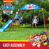 Swurfer Paw Patrol Deluxe Swing Set with Glider, Periscope, and Slide