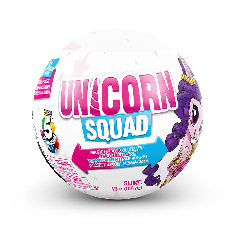 5 Surprise Unicorn Squad Series 7 Magic Color Change by ZURU