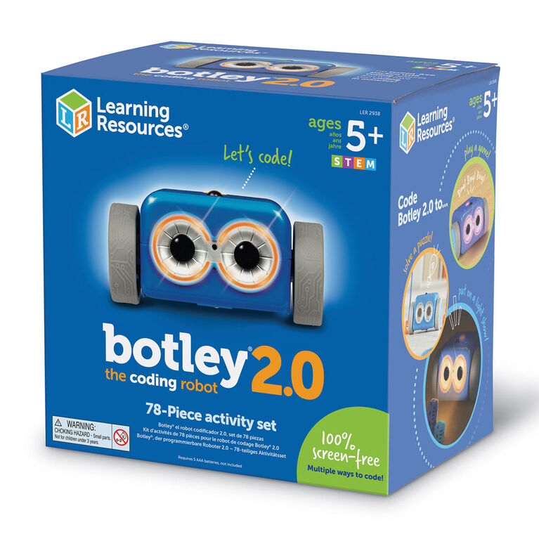 Learning Resources Botley 2.0 The Coding Robot Activity Set - English Edition