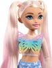 Dream Besties Barbie "Malibu" Roller Skating Fashion Doll with 9 Makeup Themed Accessories